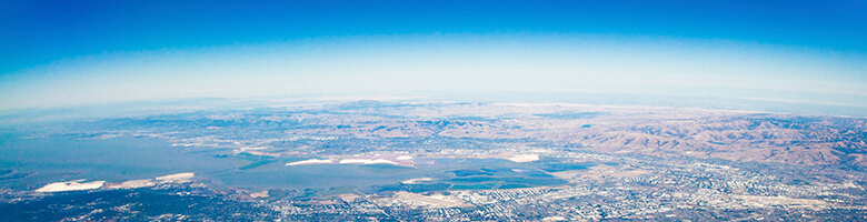 Aerial view of San Jose